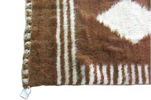 85"x 57" ALPACA FUR RUG