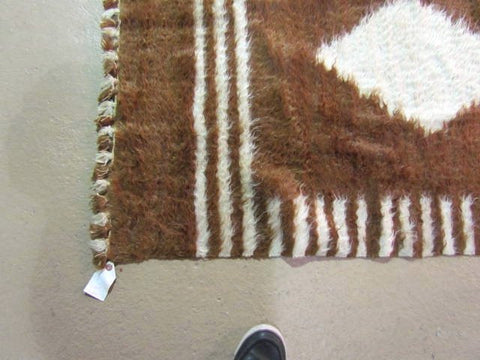 85"x 57" ALPACA FUR RUG
