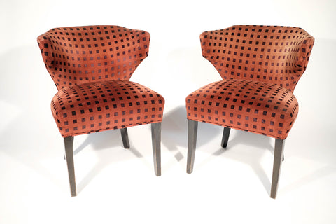 Pair of Velvet Chairs