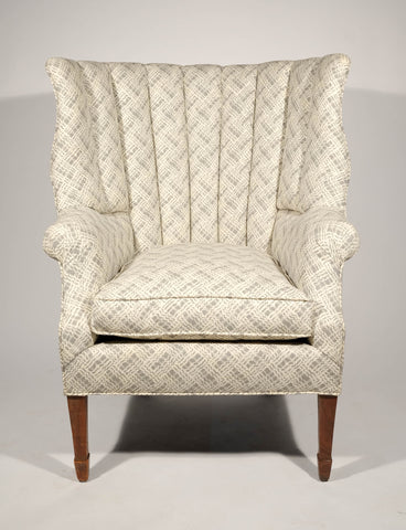 Channelled Back Chair