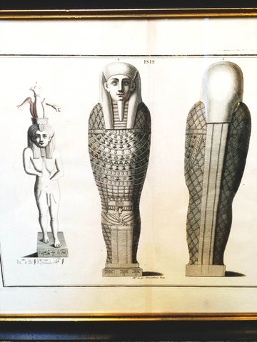 Antique Egyptian Print - 1