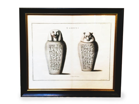 Antique Egyptian Print - 2