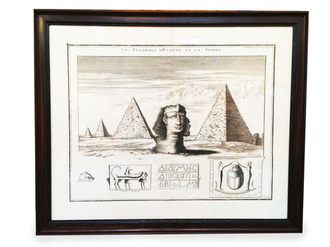 Antique Egyptian Print - 3