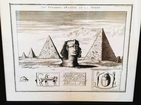 Antique Egyptian Print - 3
