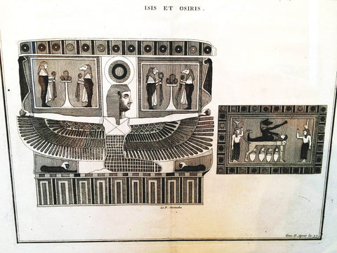Antique Egyptian Print - 4