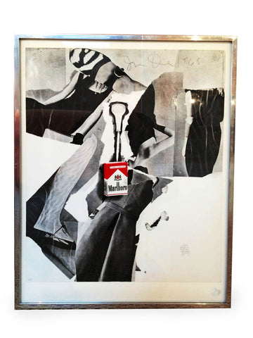 Jim Dine Original Multi-Media Framed Art