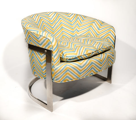 Chrome Tub Chair