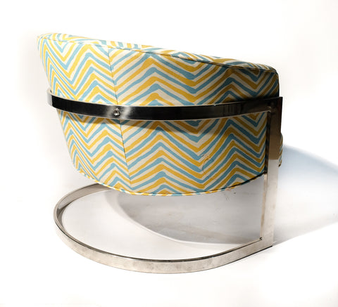Chrome Tub Chair