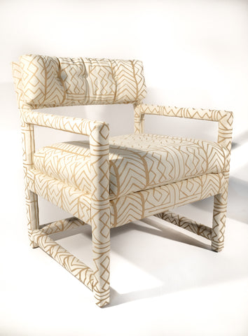 Newly Upholstered Arm Chairs